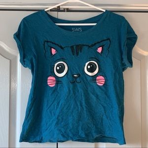 Urban planet rolled sleeve t-shirt